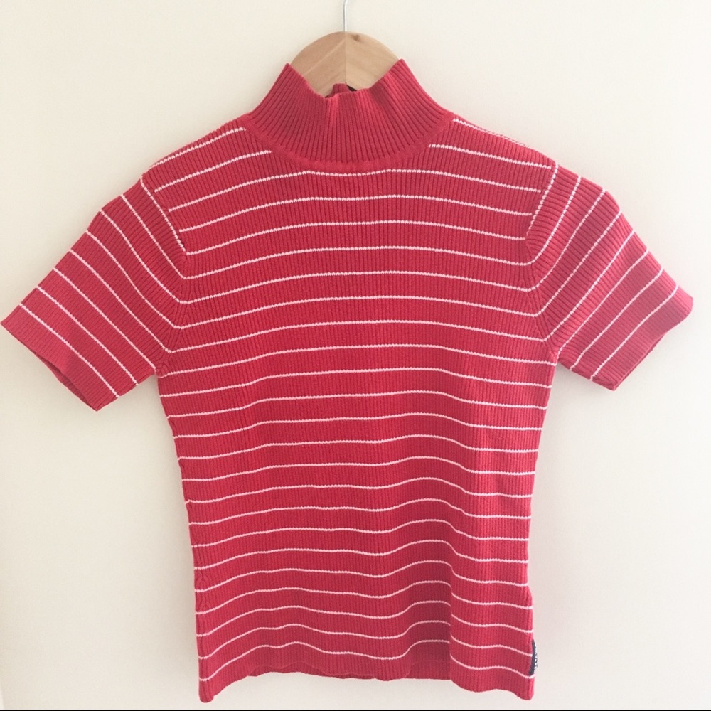 [vintage] Liz Claiborne ribbed knit tee